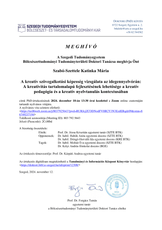 Meghívó