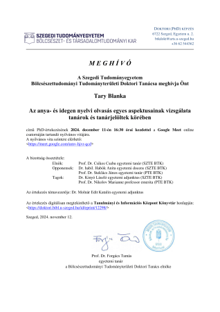 Meghívó